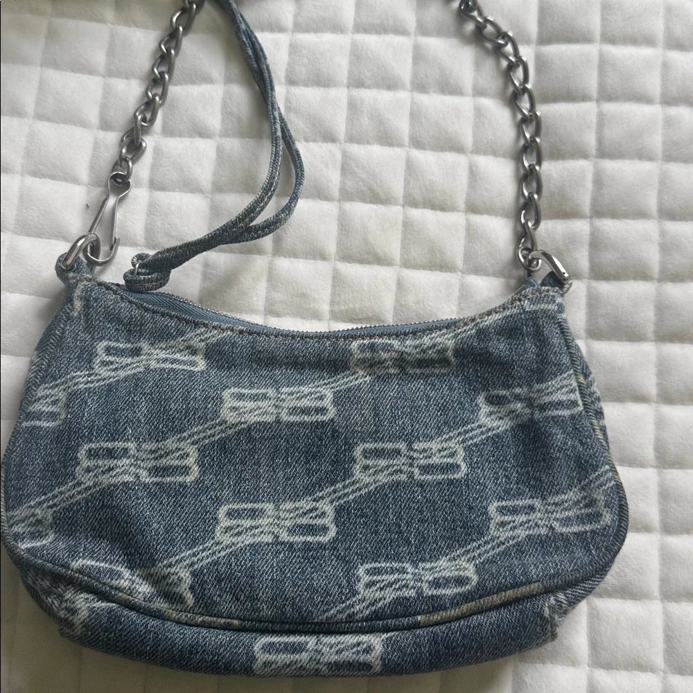 Balenciaga Denim crossbody Bag - Picture 6 of 8